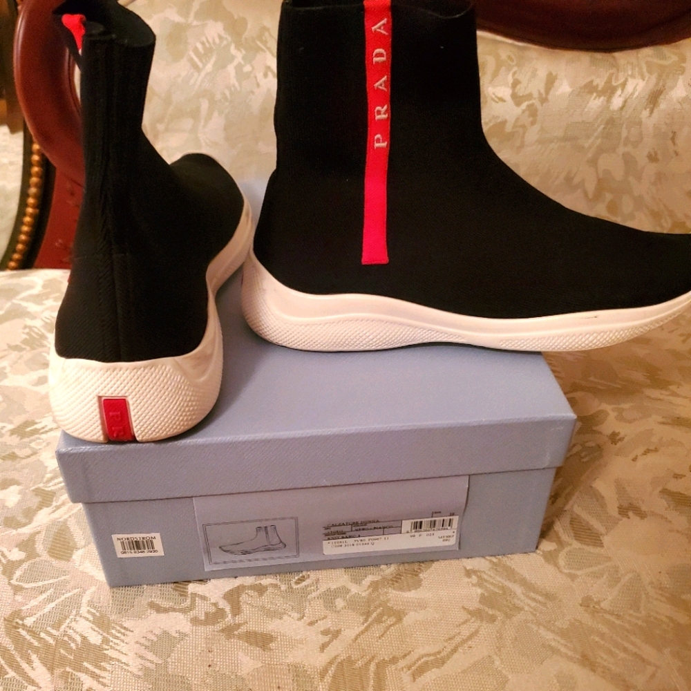 Prada sock sneaker
